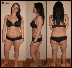 Vivien Peak Girl fogyott a legtöbbet a dokumentált fogyás jóvoltából! 75 nap alatt -15 kg!