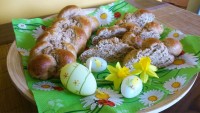 Húsvéti fonott kalács diétás módra