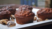 Paleo körtés-gesztenyés muffin