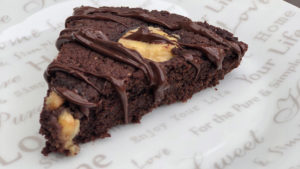 10 perces boldogságfokozó banános brownie