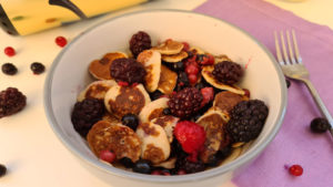 ÚJ ŐRÜLET: Mini proteines “cereals” palacsinták, reggelizőpehely helyett!