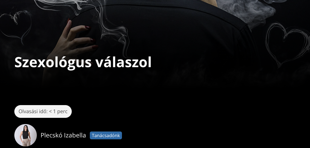 Peak Szexuális tanácsadó