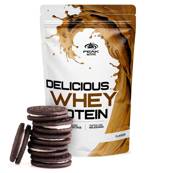 Peak Delicious Whey fehérjepor choco-biscuit tasak 900g