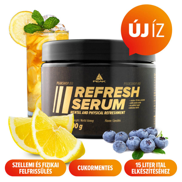 Peak Refresh Serum energizáló, rugalmas adagolású italpor 