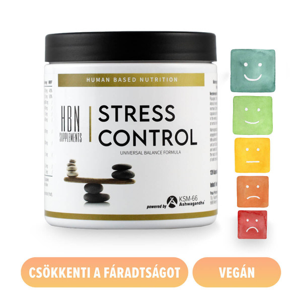 Peak HBN Stress Control - stressz elleni 4 féle hatóanyag - KSM-66® minőség