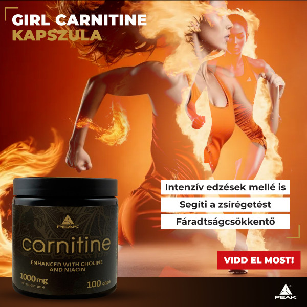 Peak Girl Carnitine 100 db/1000 mg kapszula