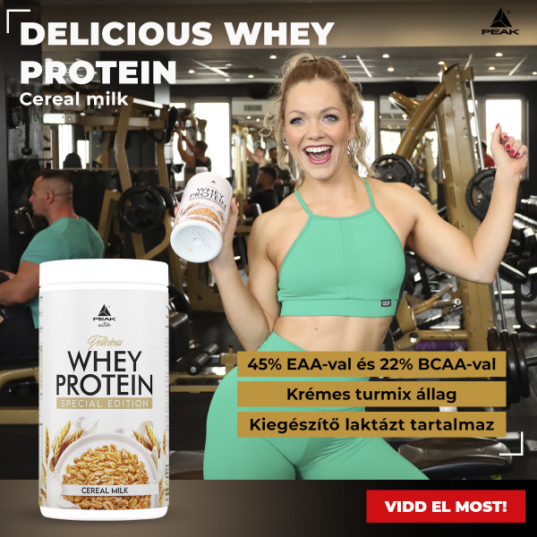 Peak Delicious Whey Protein -  Cereal Milk 450g