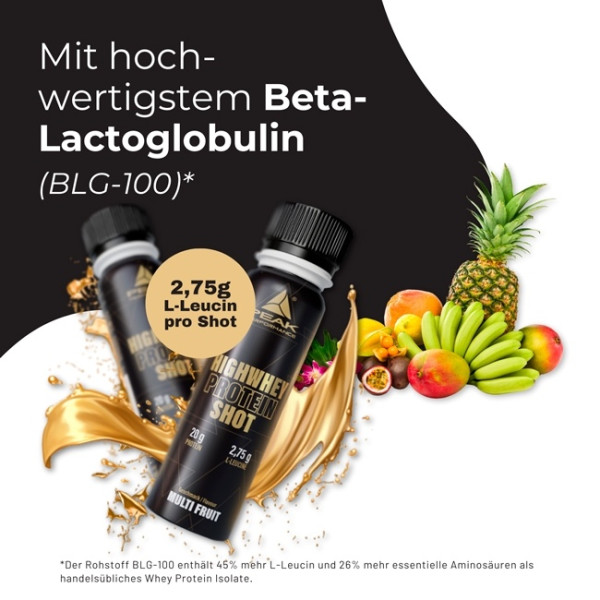 Peak HIGHWHEY Protein Shot beta-laktoglobulinnal