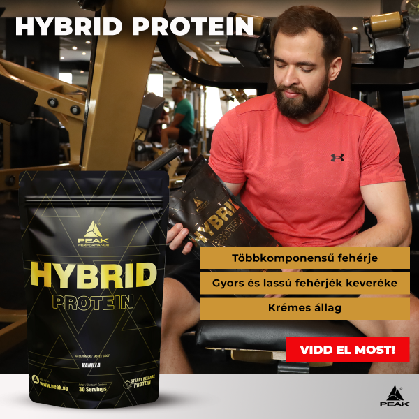 Peak Hybrid Protein -  gyors + lassú fehérjék keveréke - 900g