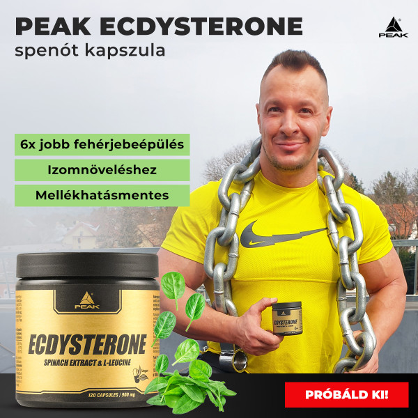 Peak Ecdysterone spenót k. -  független UBF lab. tesztelt