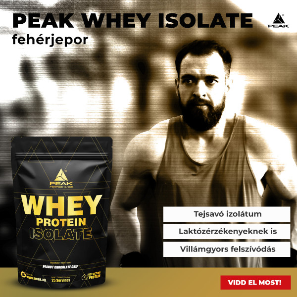 Peak Whey Isolate fehérjepor