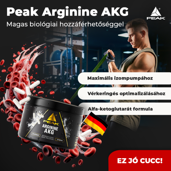 Peak Arginine alfa-ketoglutarát kapszula
