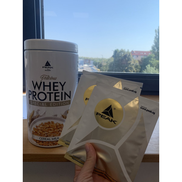 Peak Delicious Whey Protein -  Cereal Milk termékminta