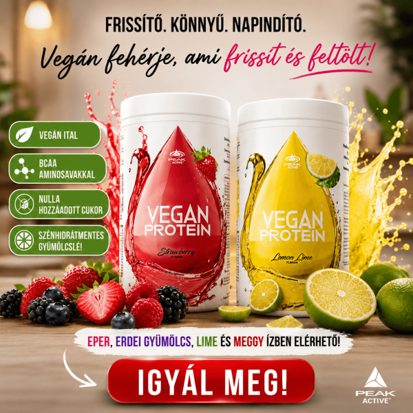 Peak Fruity Vegan Proteines gyümölcsital