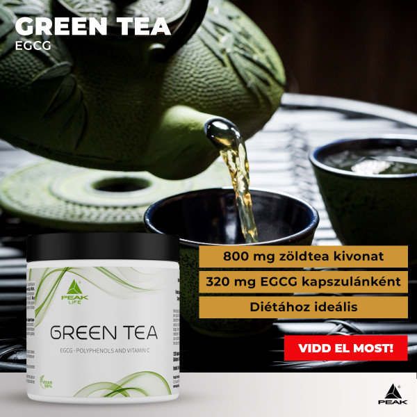 Peak Greentea EGCG Zöldtea - vegan