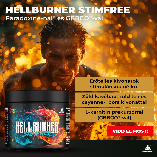 Peak Hellburner Stimfree Paradoxine-nal® és GBBGO®-val