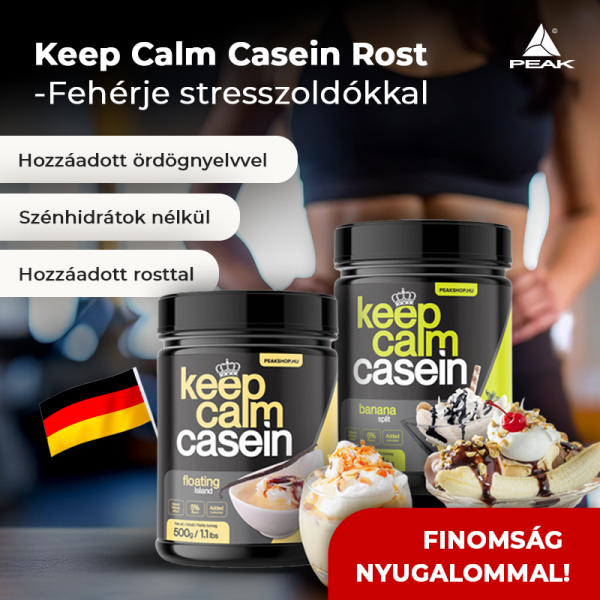 Peak Keep Calm Casein ROST-fehérje stresszoldókkal