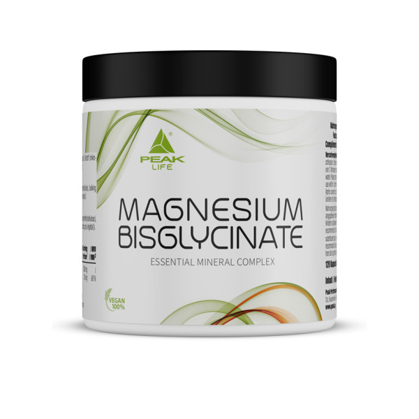 Peak Magnesium Bisglycinat kapszula, görcsök ellen, emésztési probléma nélkül