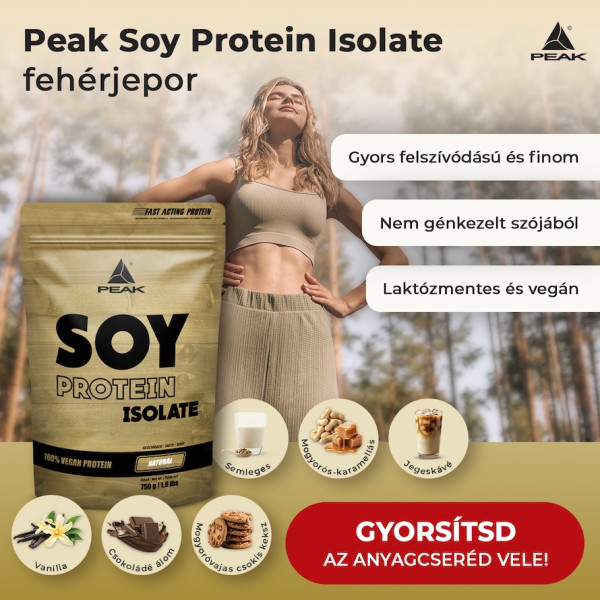 Peak Soy Protein Isolate fehérjepor