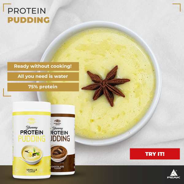 Peak Yummy Protein Pudding fehérjés puding 75% fehérjével