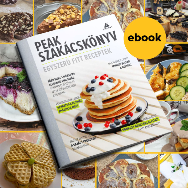 ÚJ Peak Szakácskönyv EBOOK -  nyári diétához!