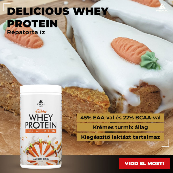 Delicious Whey Protein - Special Edition - Német, holland és ír fehérjeforrásokból