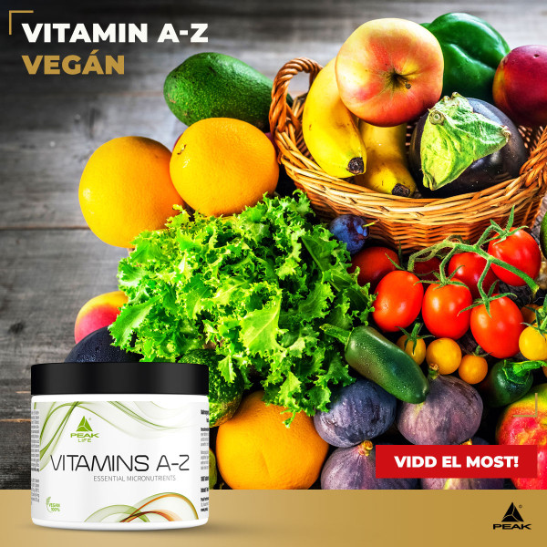 Peak Vitamins A-Z multivitamin vegan