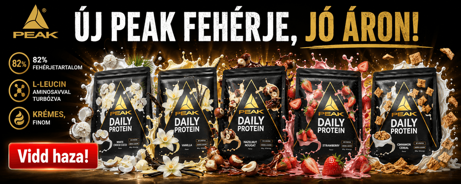 Protein J&Oacute; &aacute;ron a Peaktől! 